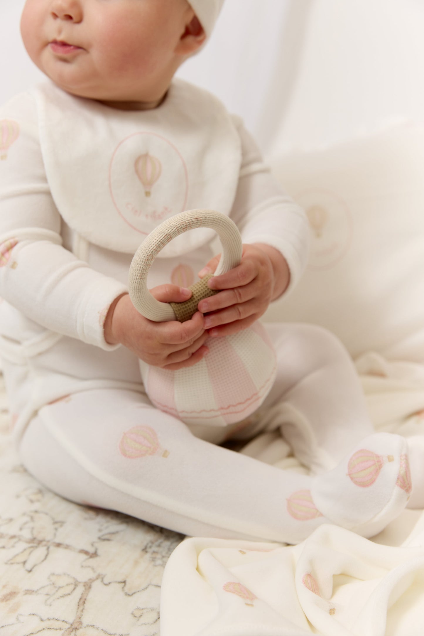 Ciel Enfant Rattle - Pink