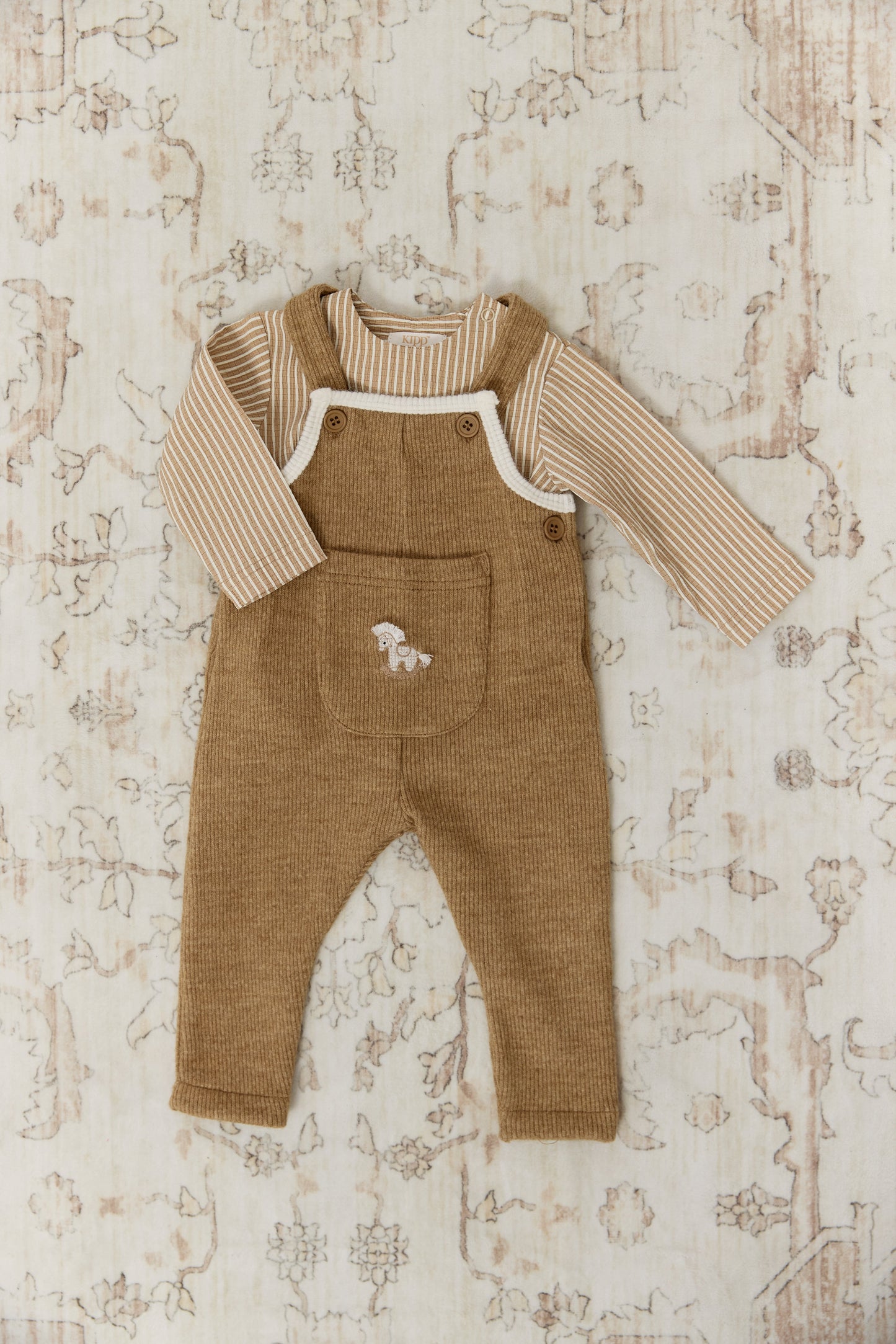 KB Stripe Shirt - Caramel