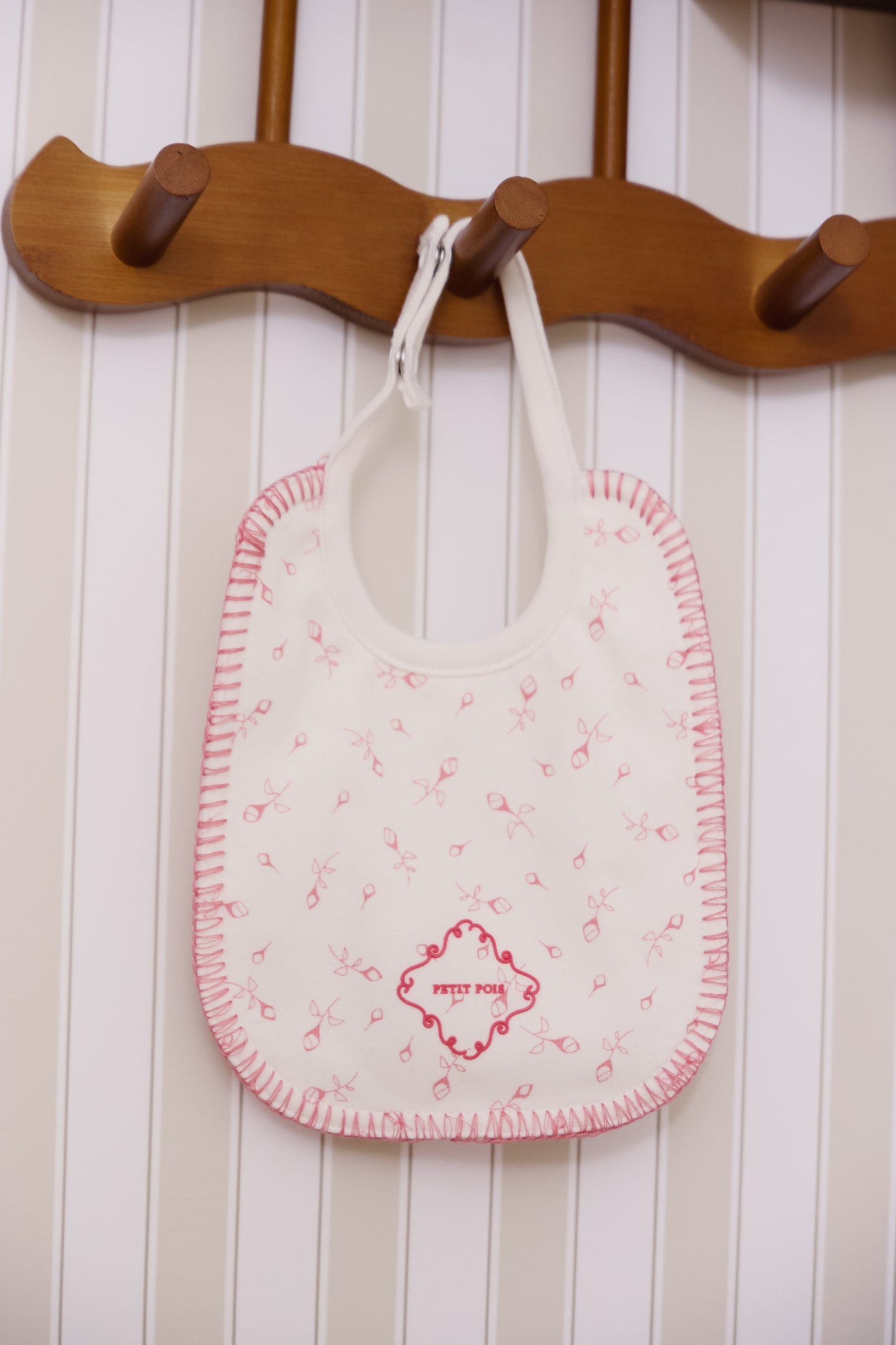 Petit Pois Bib - Pink