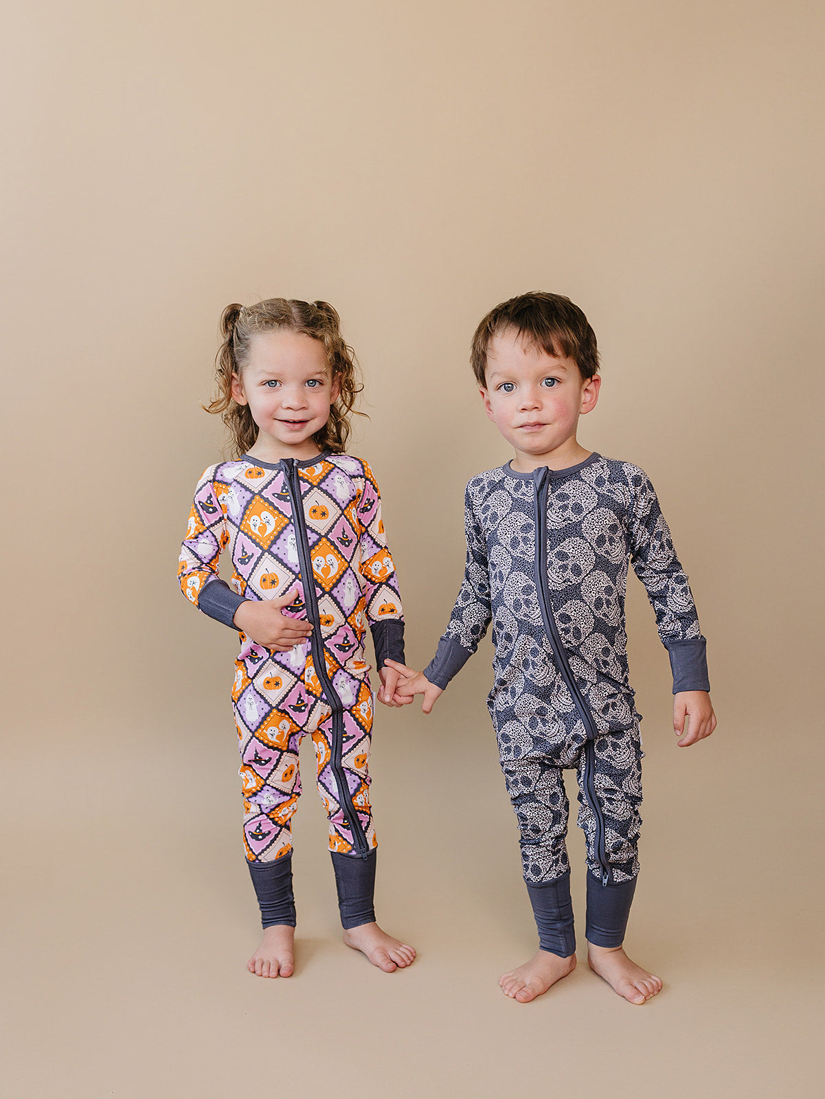 Bamboo Zip Romper | Ghost Whimsy