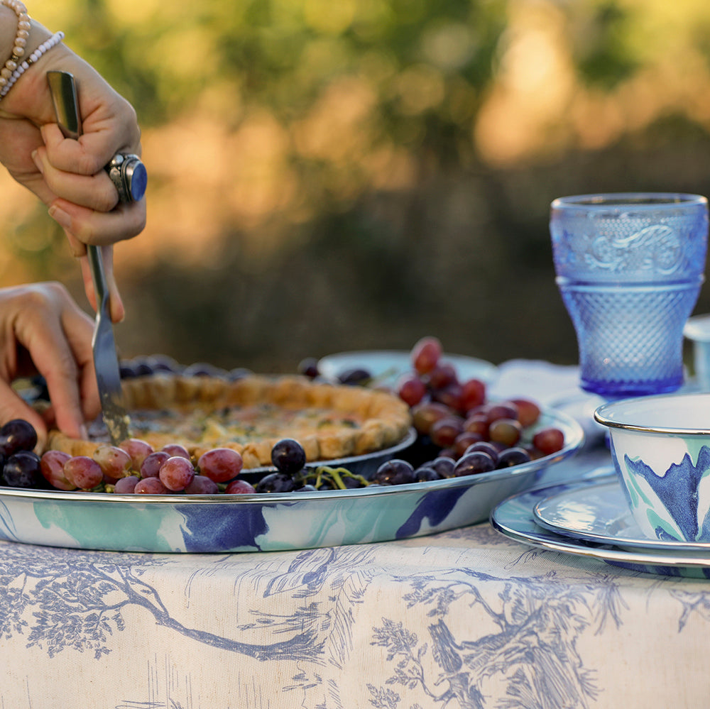 Lagoon Oval Platter