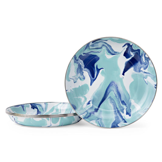 Lagoon Pasta Plates - Set of 4