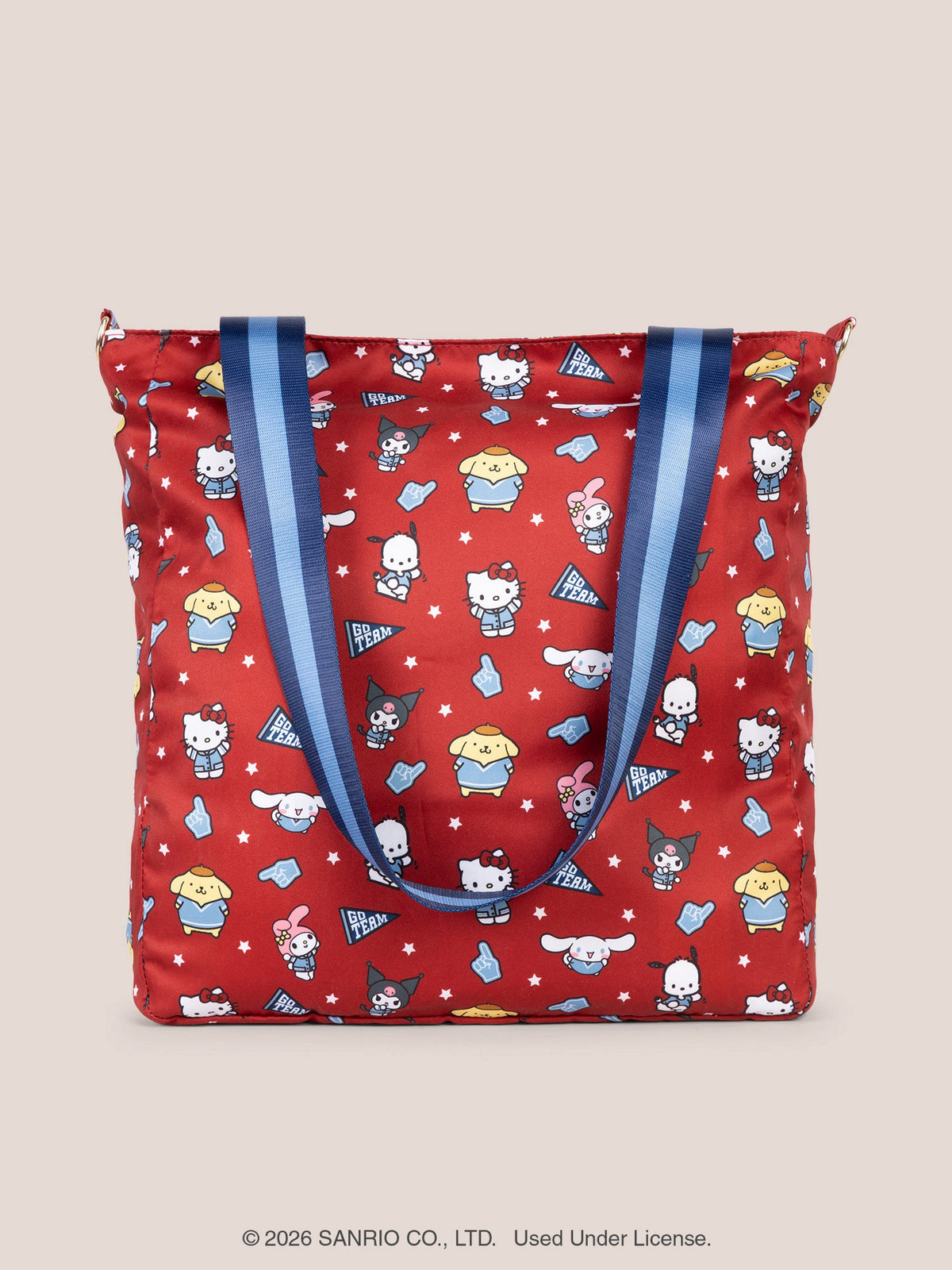 Hello Kitty® ×JuJuBe Varsity Be Light Diaper Bag Tote – Red and Navy