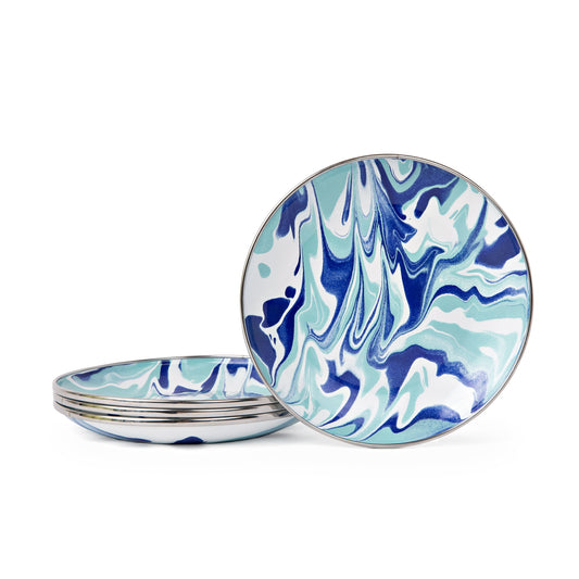 Lagoon Appetizer Plates- Set of 4