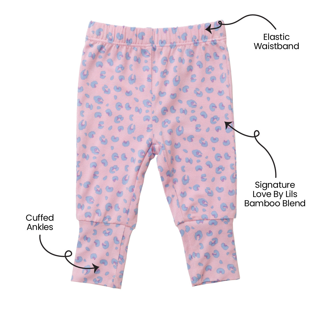 Lillian Leopard Bamboo Leggings