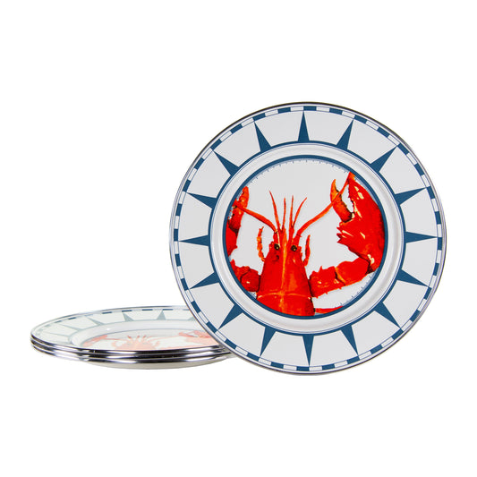 Lobster Diner Plates - Set of 4