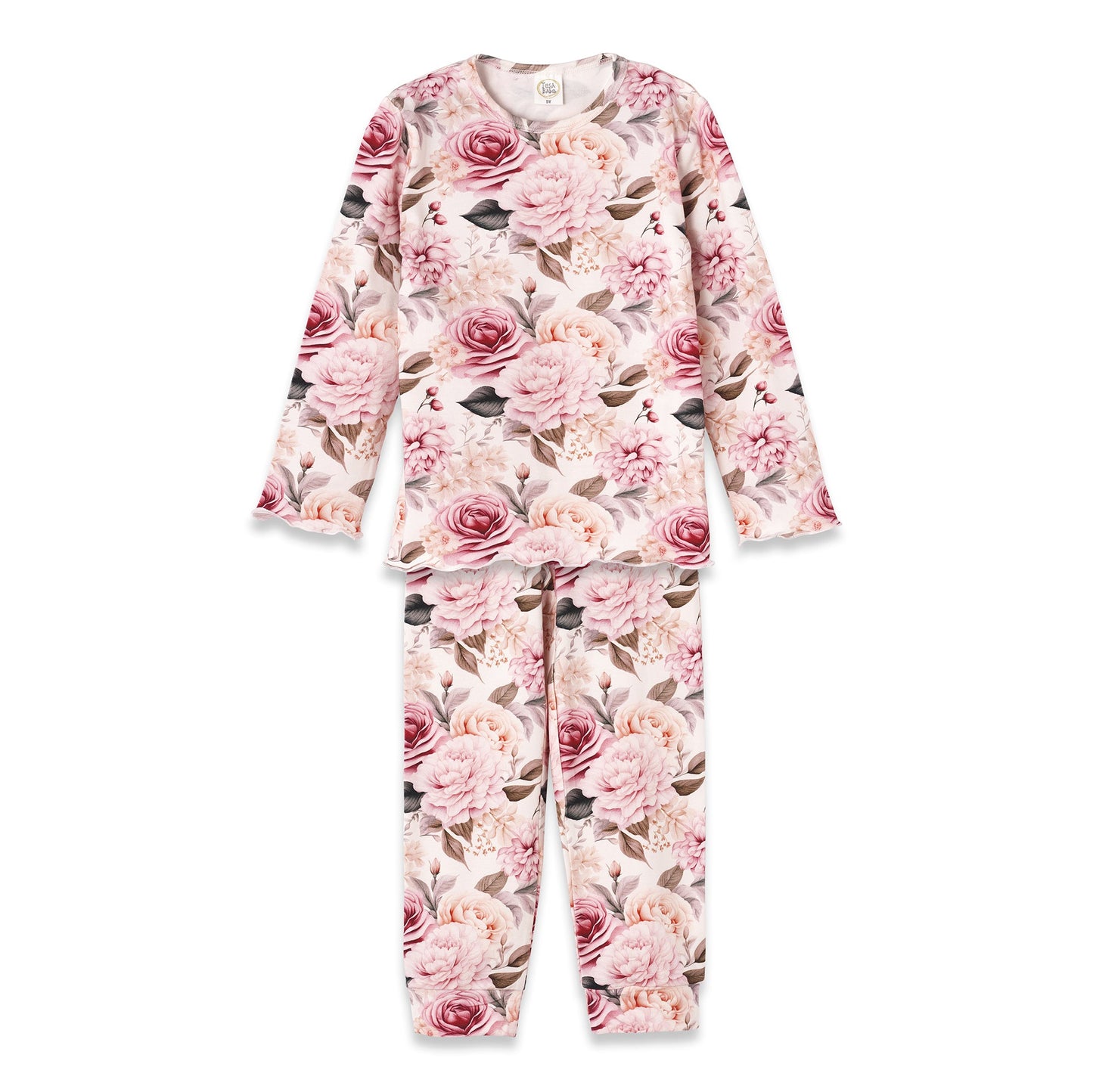 Garden Floral Matching Family Pajamas – Soft Bamboo - Gift
