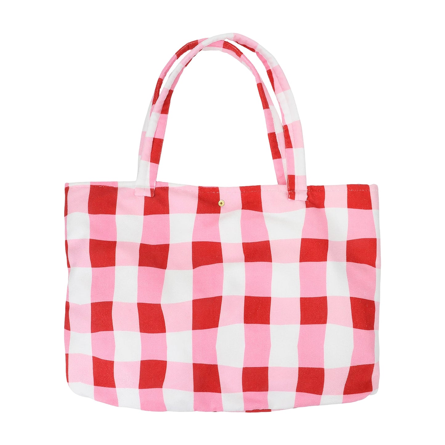 Picnic Perfect Gingham 2-in-1 Towel Tote Bag