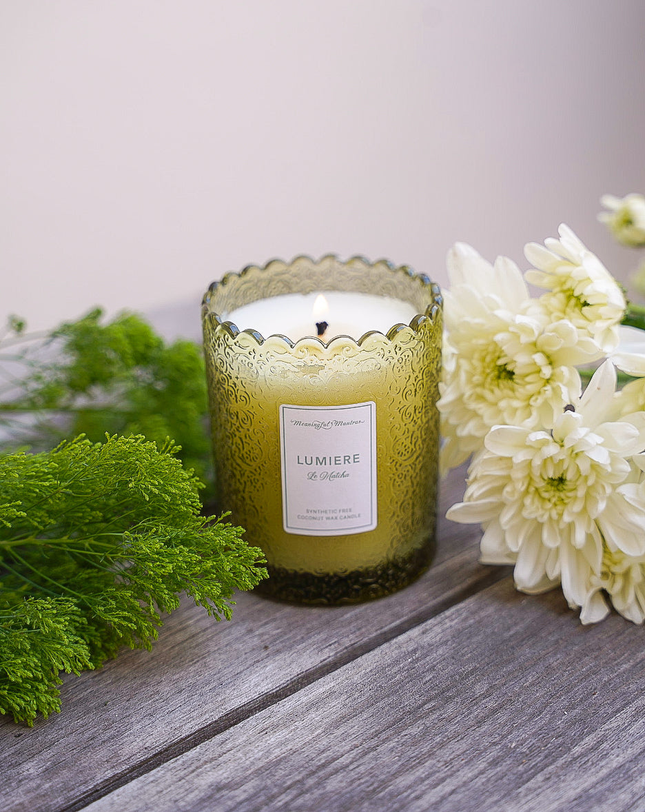 Le Matcha Natural Candle 8oz Kaia Collection