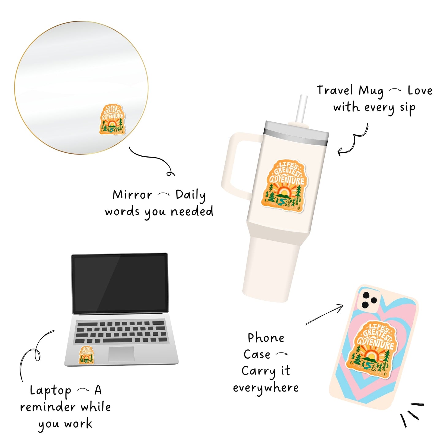 Life's Greatest Adventure | Sticker