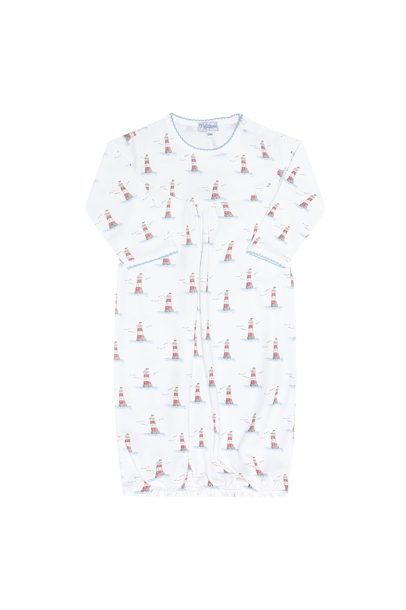 Lighthouse Print Gown