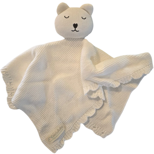 Luna Lullaby Snuggle Lovie - Soft White