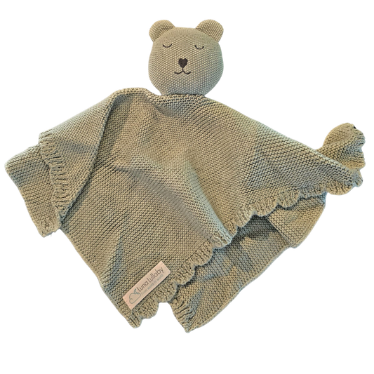 Luna Lullaby Snuggle Lovie Bunny or Bear - Light Olive
