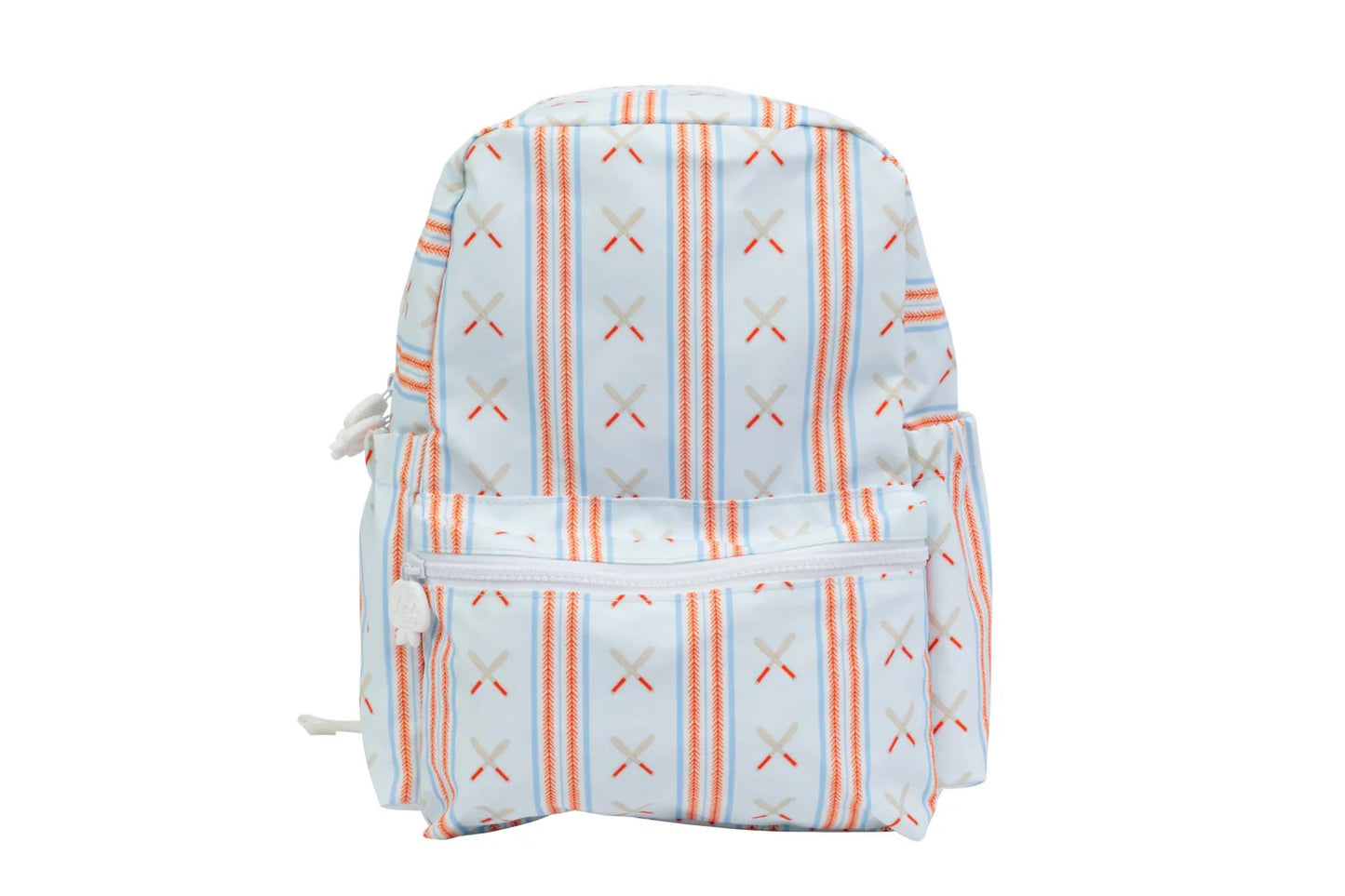 Apple of My Isla Baseball Wipeable Backpack | Kids School Backpack | Bossier City, LA