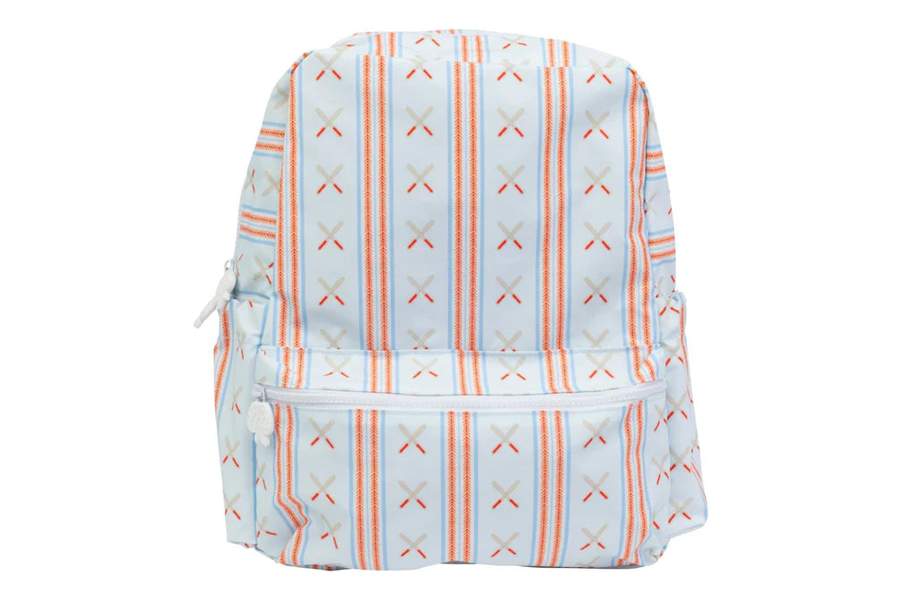 Apple of My Isla Baseball Wipeable Backpack | Kids School Backpack | Bossier City, LA