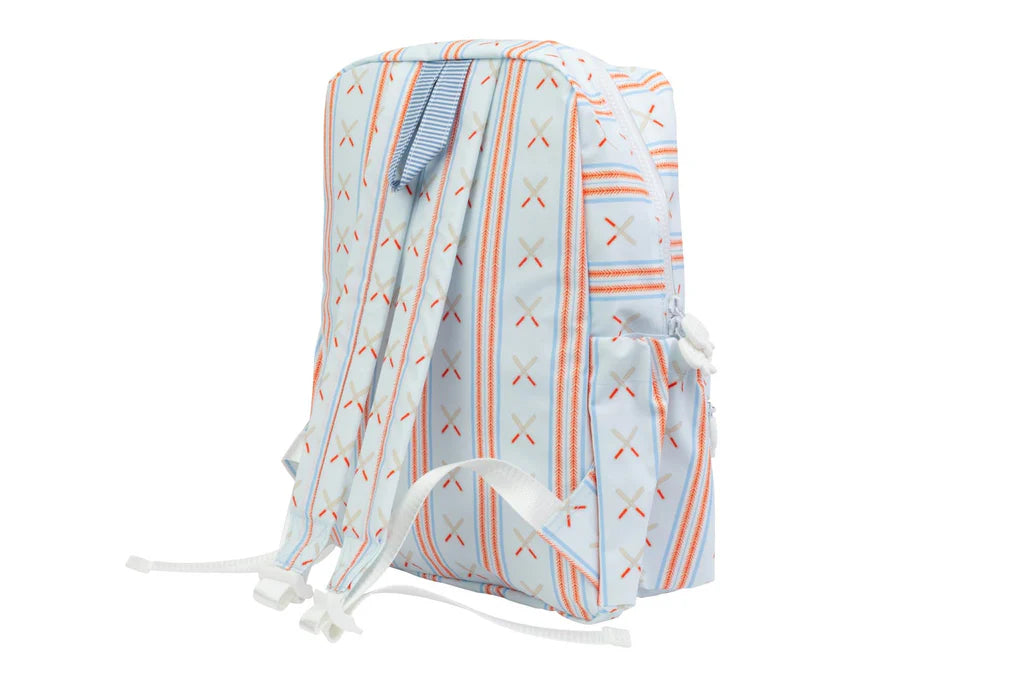 Apple of My Isla Baseball Wipeable Backpack | Kids School Backpack | Bossier City, LA