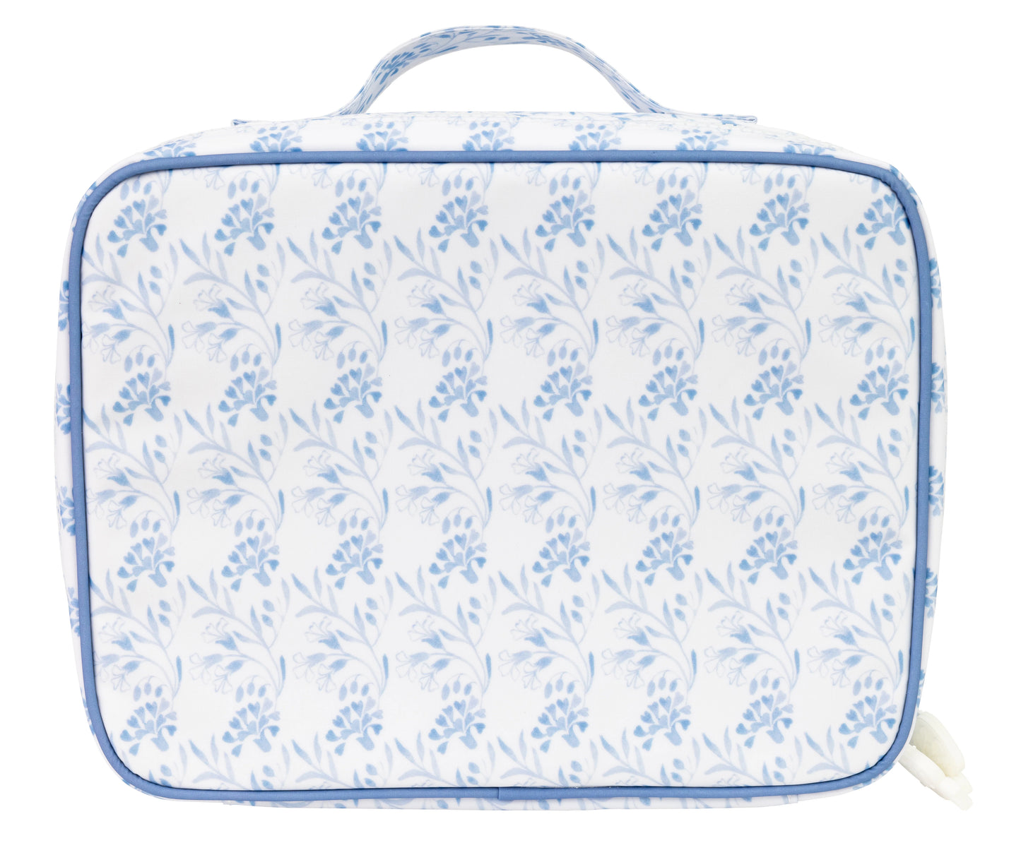 Apple of My Isla Navy Floral Wipeable Lunch Box | Personalized Kids Lunch Box | Bossier City, LA