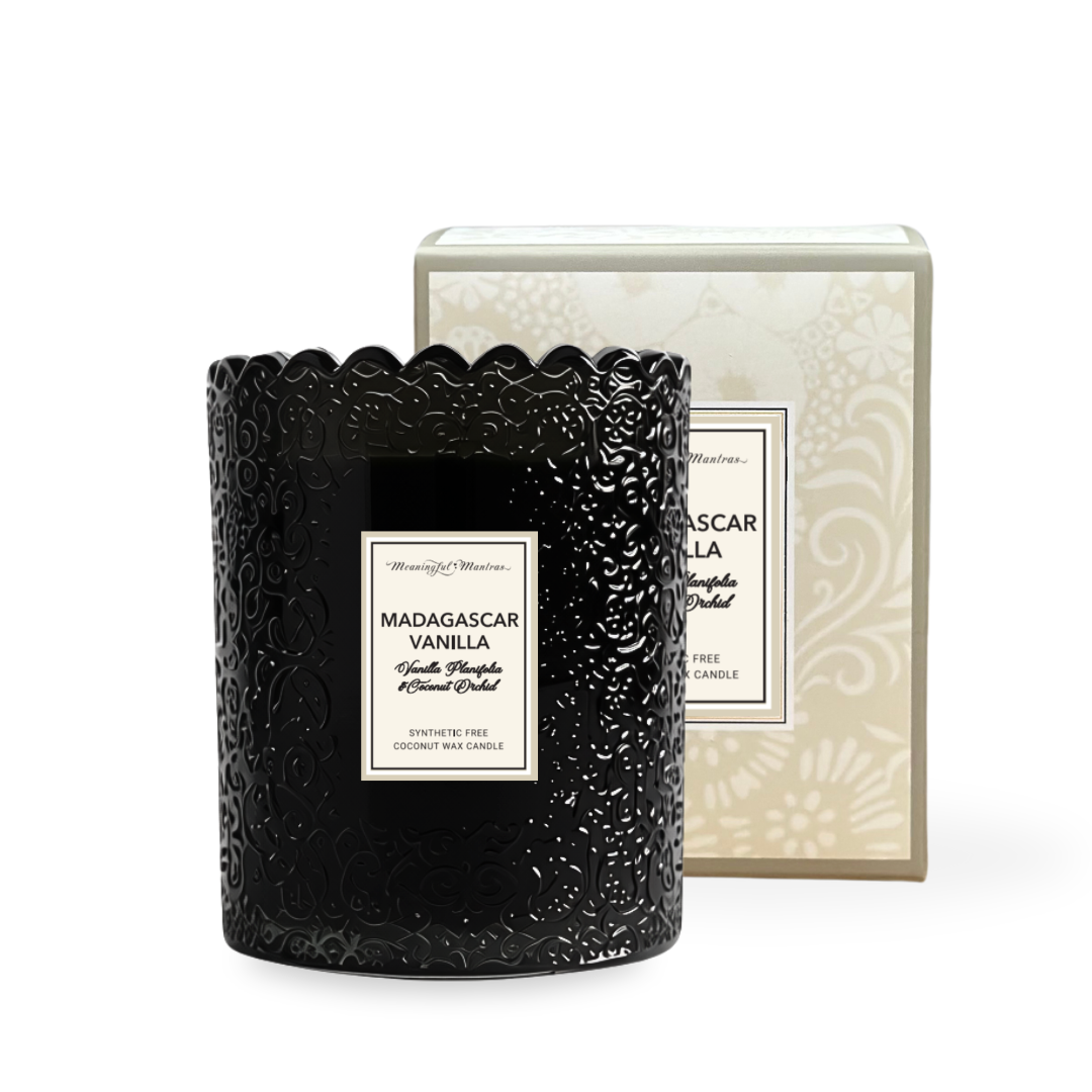 Madagascar Vanilla Natural Candle 8oz Kaia Collection