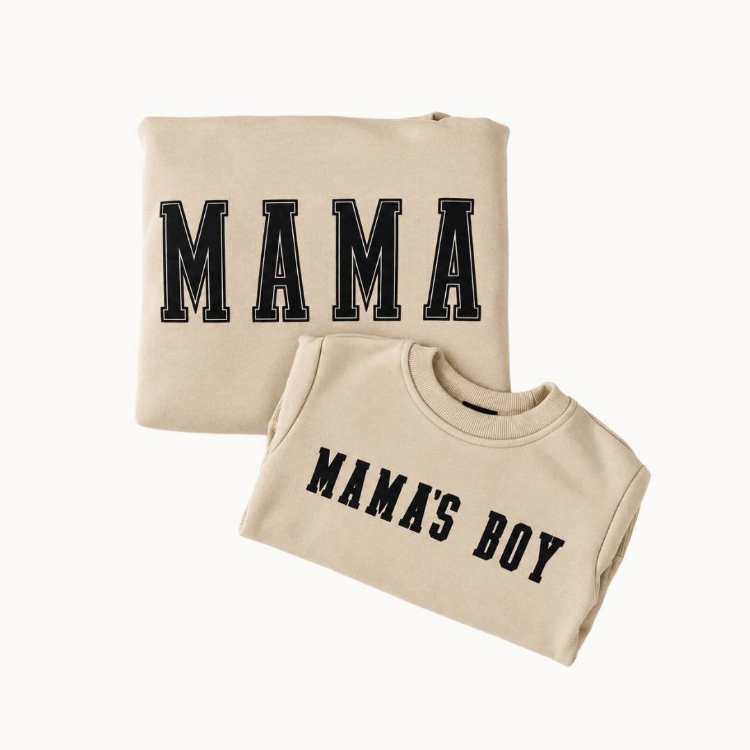 MAMA CREWNECK - BEIGE