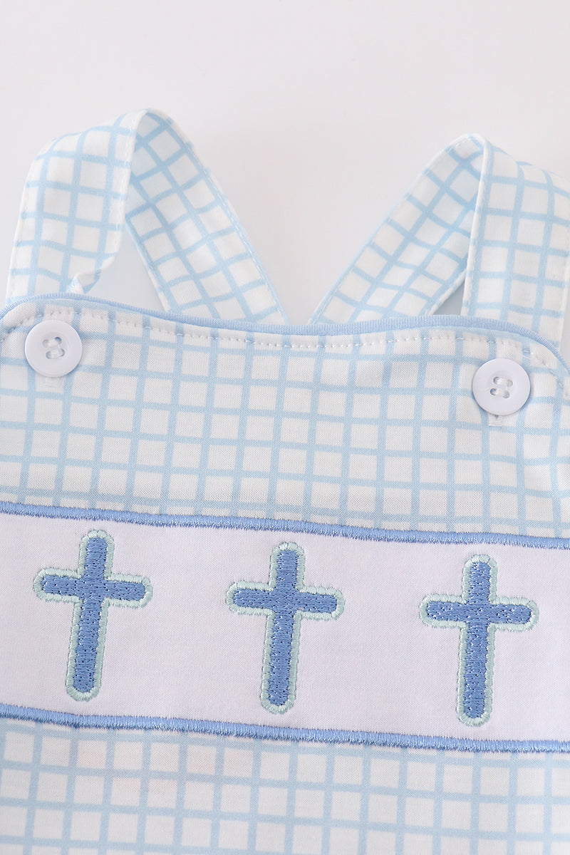 Cross Embroidery Boy Bubble