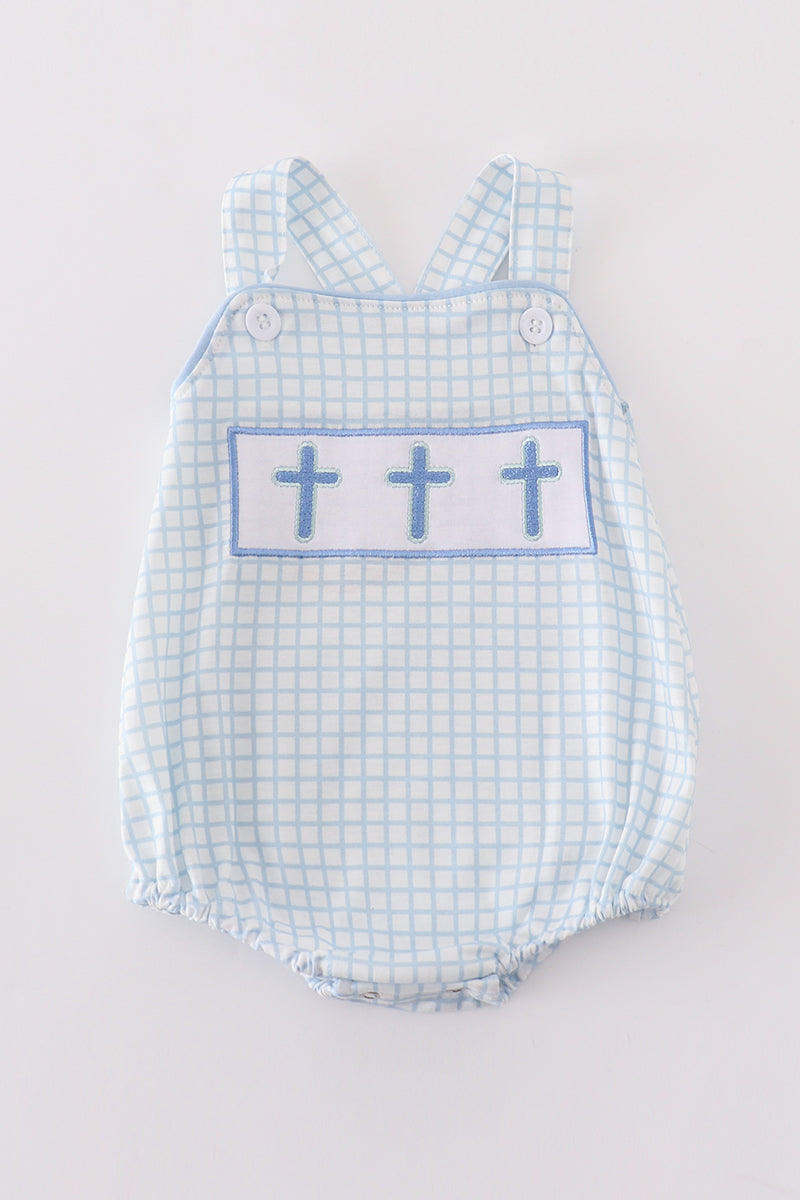 Cross Embroidery Boy Bubble