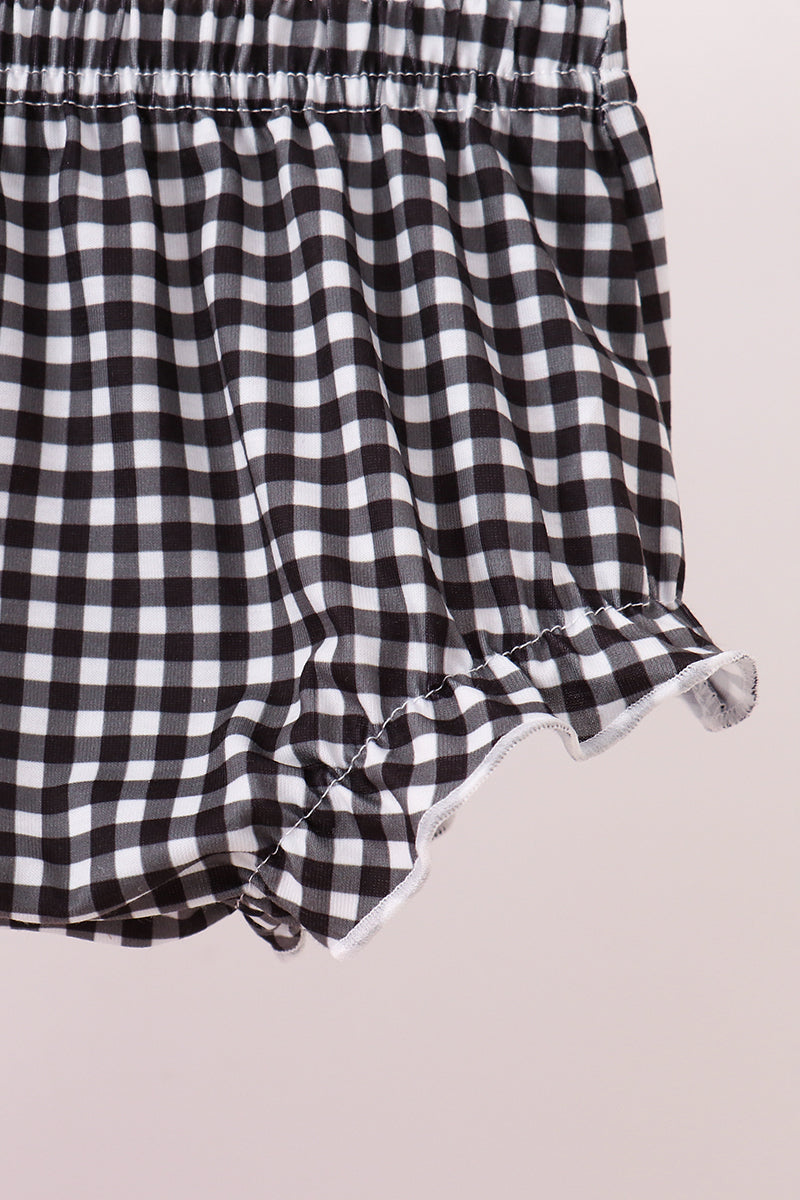 Red Georgia Go Dawgs Smocked Bloomer Set