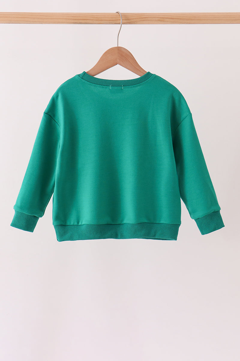 Green Grinch French Knot Mom&me Top