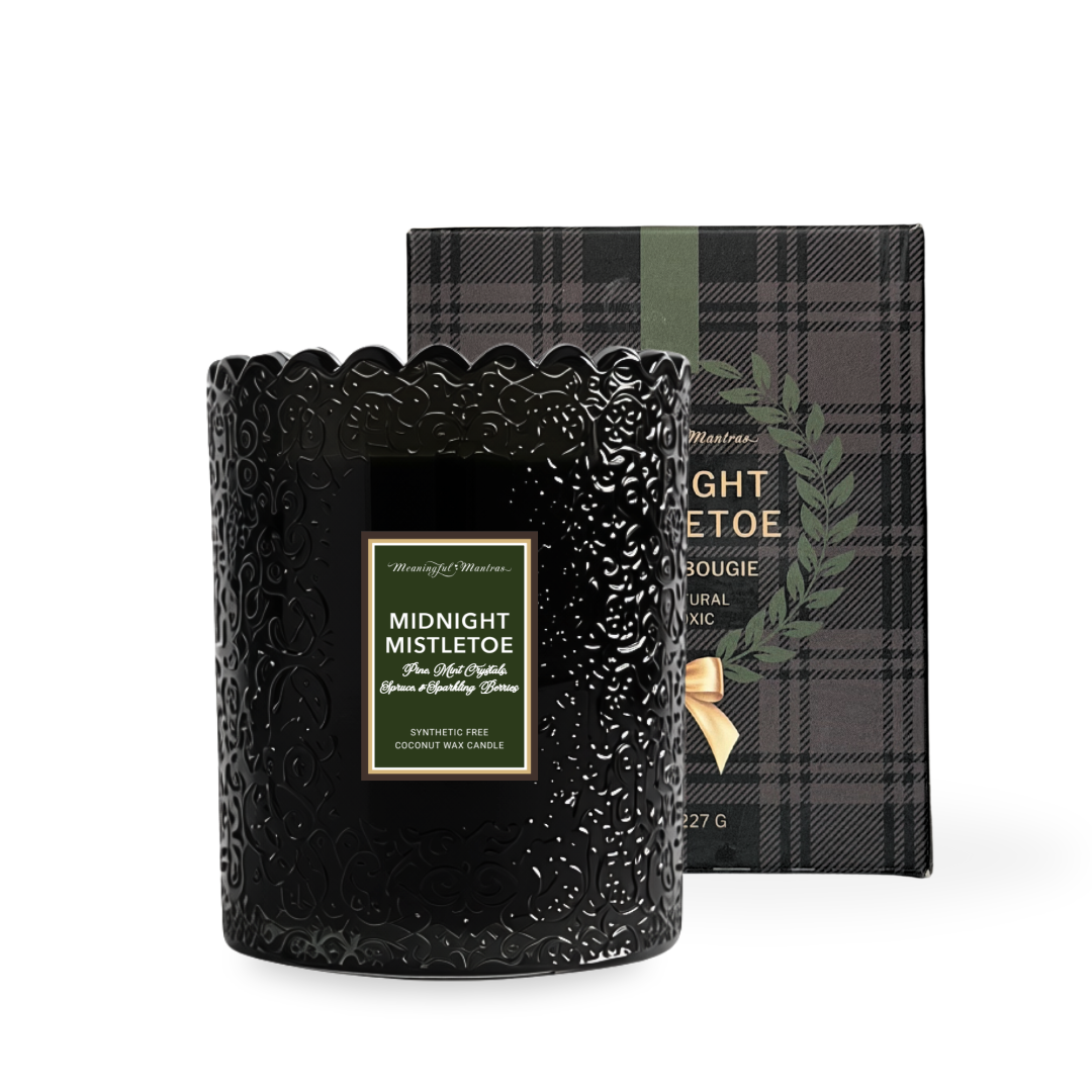 Midnight Mistletoe Natural Candle 8oz Kaia Collection