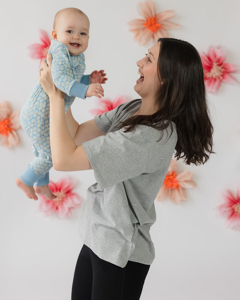 Everywhere Nursing & Maternity V-Neck Tee - The Neutrals