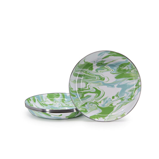 Modern Monet Pasta Plates - Set of 4