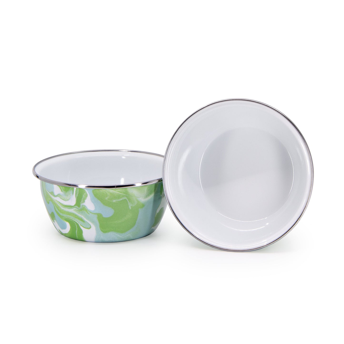 Modern Monet Salad Bowls - Set of 4