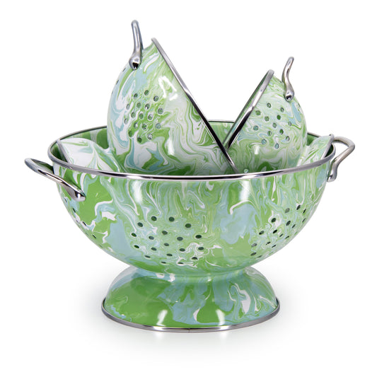 Modern Monet Set Of Colanders