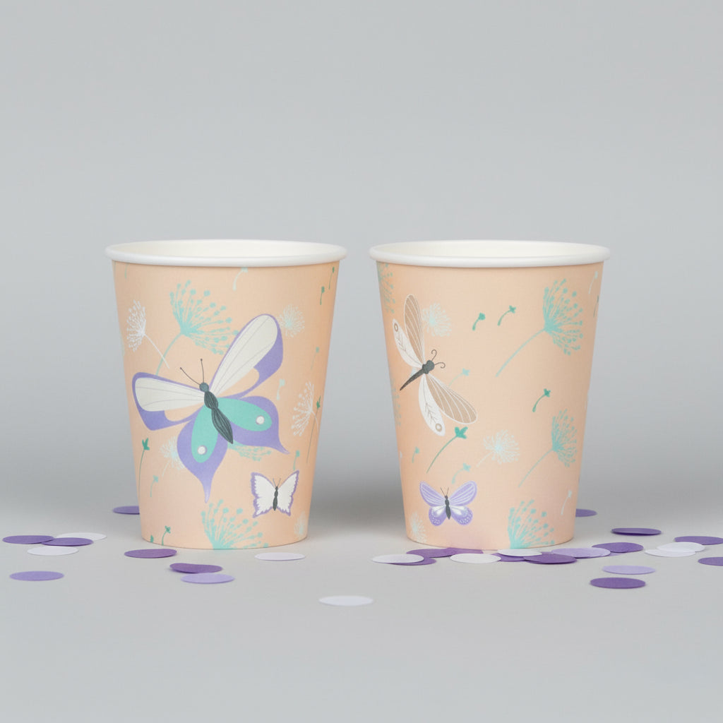 Fairy Birthday Party Supplies Kit – Plates, Cups, Napkins & More | Party in a Box