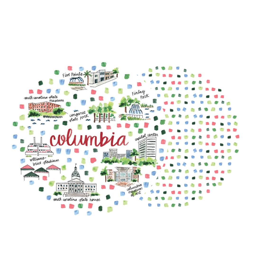 Columbia, South Carolina Art Pop