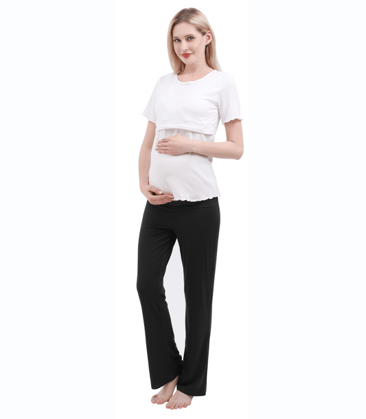 Bump Friendly Nursing Pajama Set