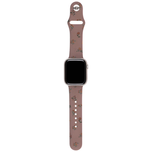 Mauve Meadow Watch Band