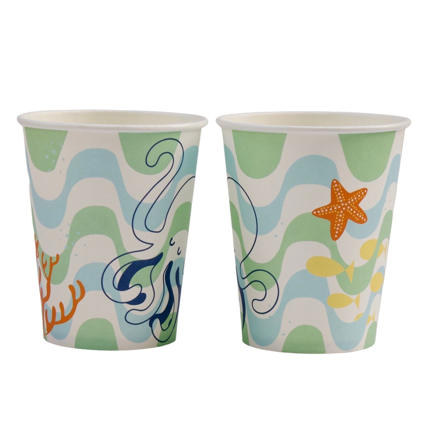 Merry Mermaids Octopus Cups (Set of 8)