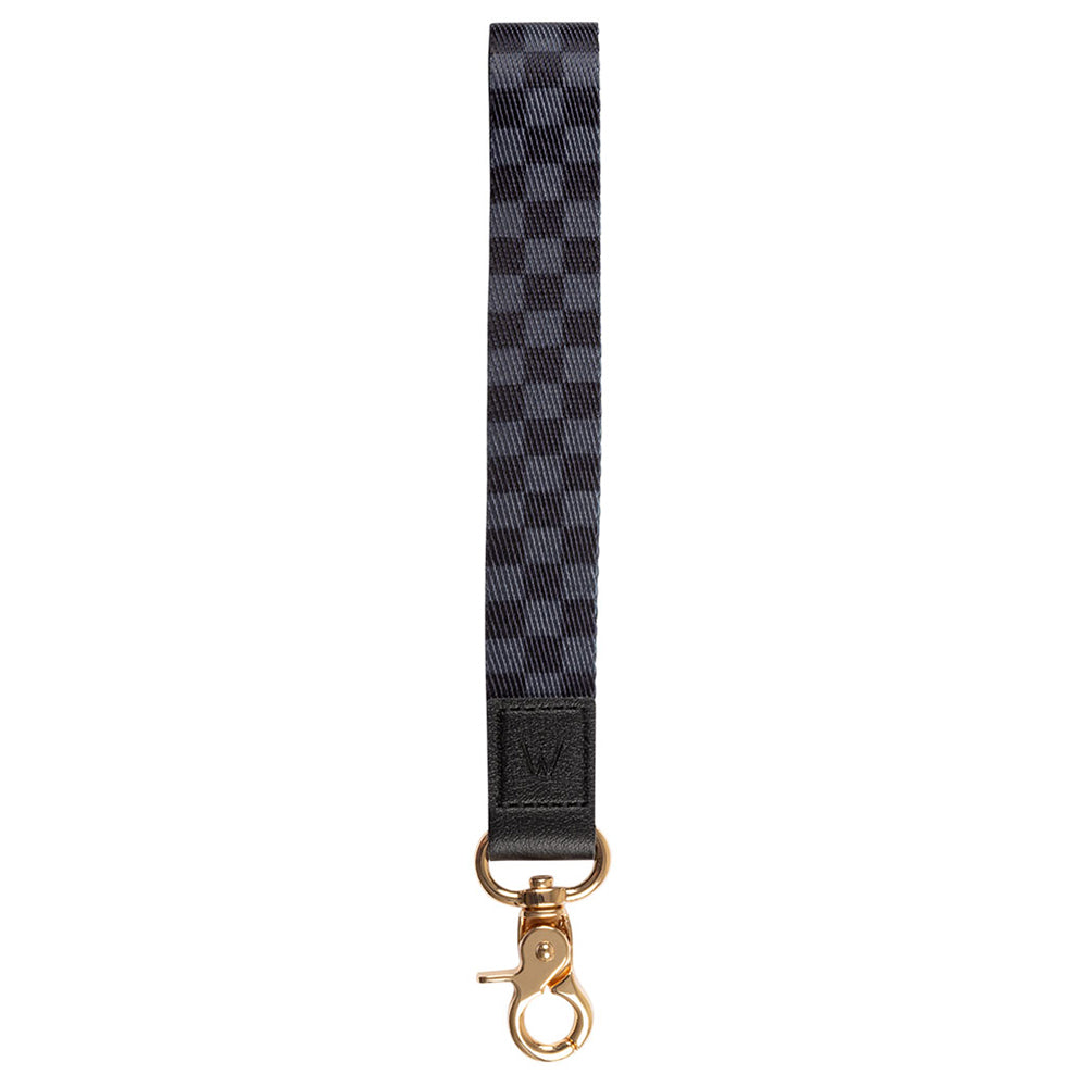 Midnight Check Wrist Lanyard