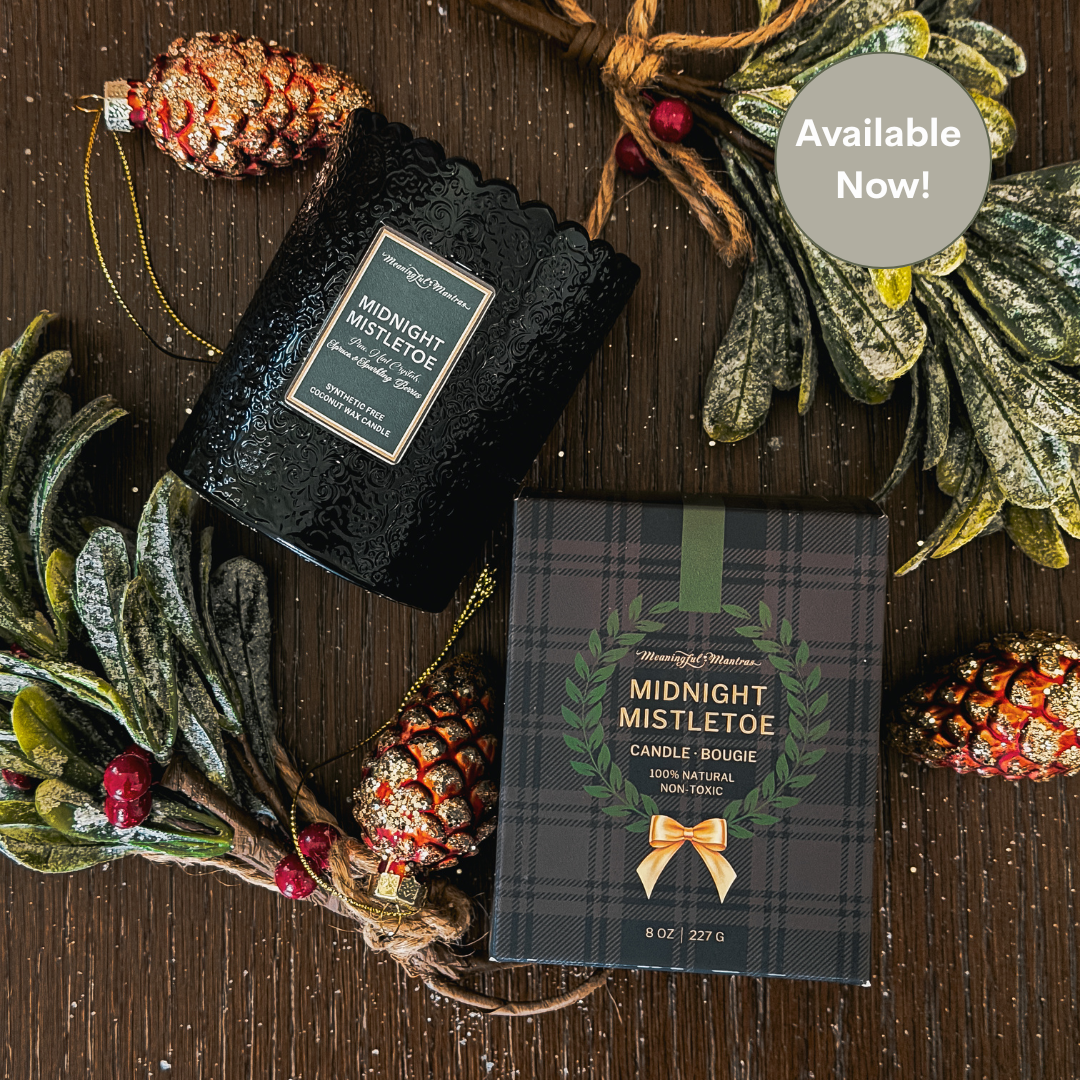 Midnight Mistletoe Natural Candle 8oz Kaia Collection