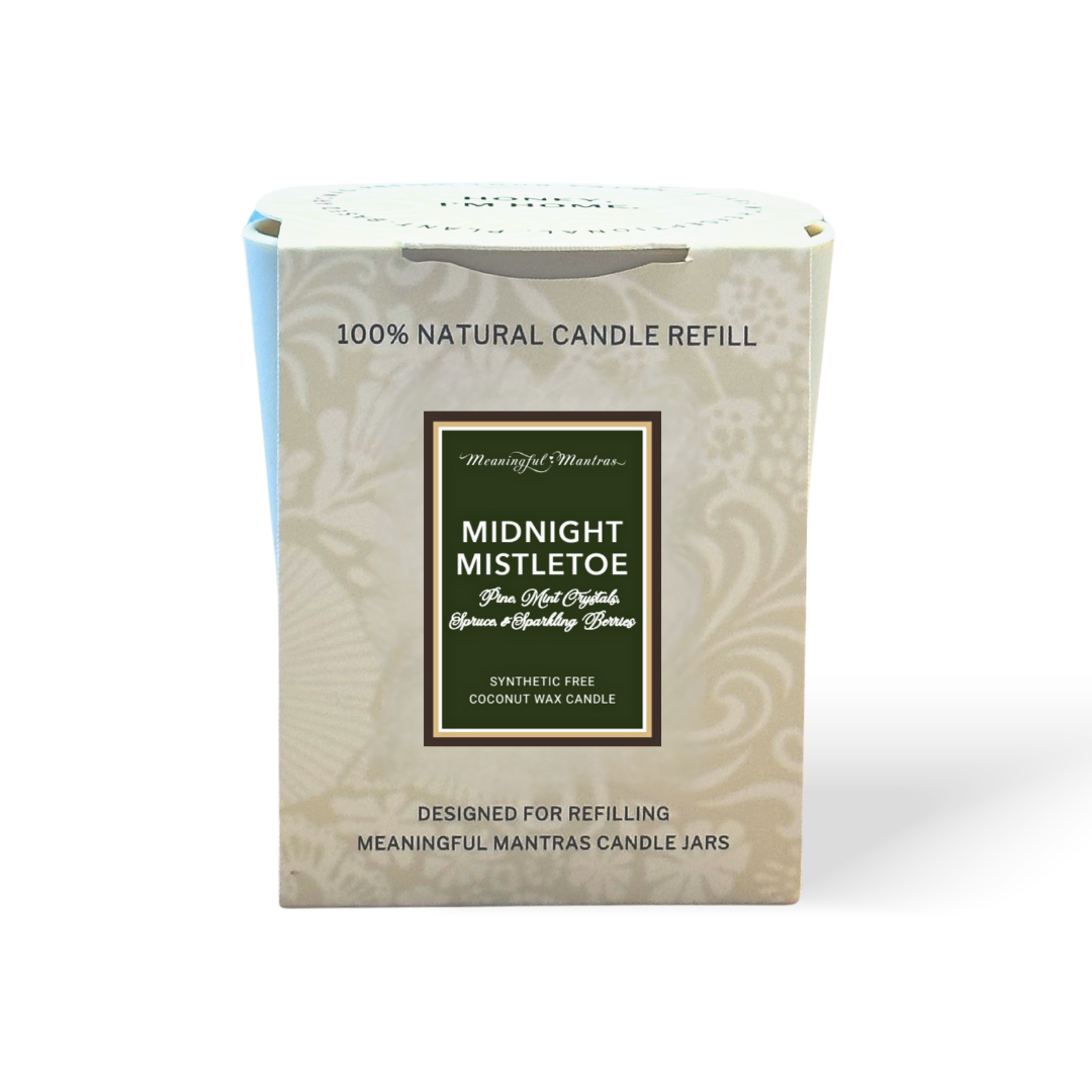 Midnight Mistletoe Natural Candle 8oz Kaia Collection Refill