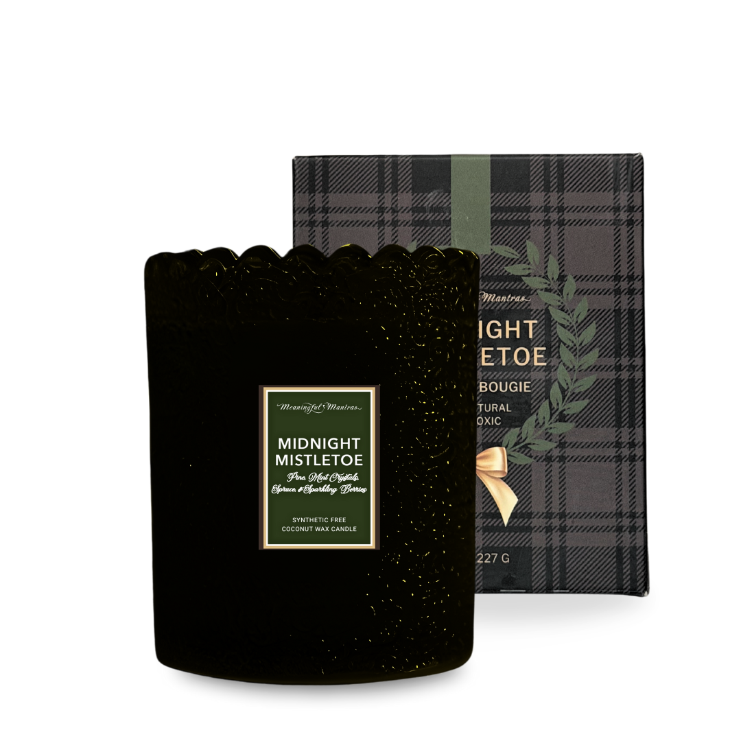 Midnight Mistletoe Natural Candle 8oz Kaia Collection
