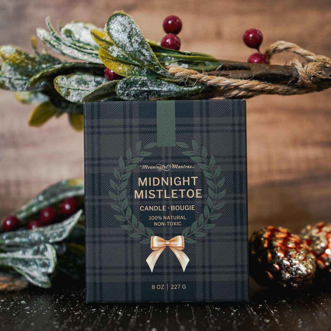 Midnight Mistletoe Natural Candle 8oz Kaia Collection