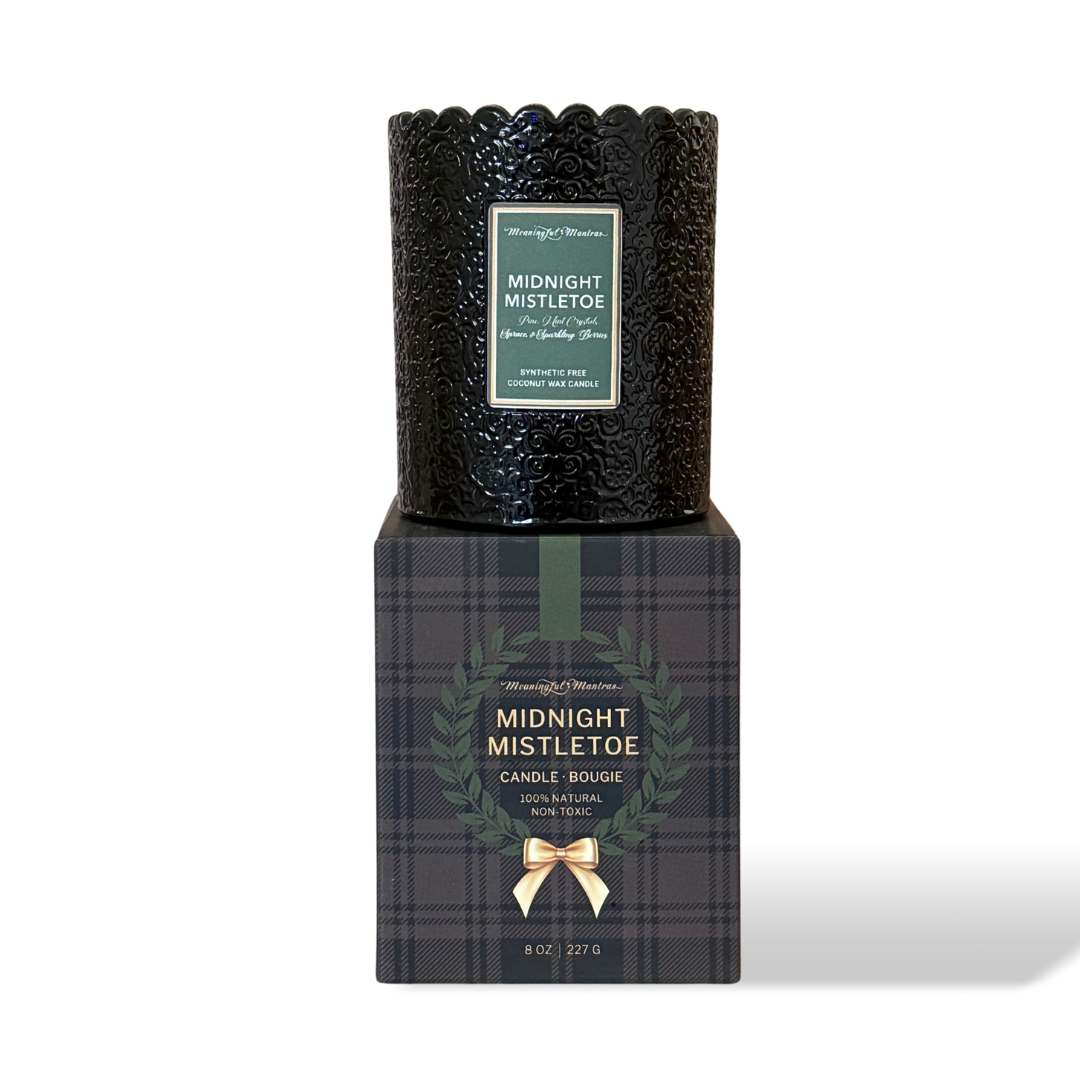 Midnight Mistletoe Natural Candle 8oz Kaia Collection