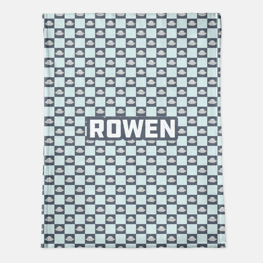 Rowen Personalized Minky Blanket