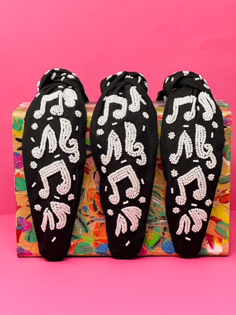 Headband Knot - Music - Black and White