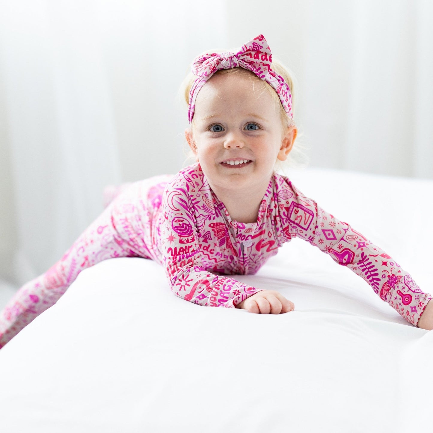 The Second-Skin Convertible Romper | Mystic Mama (Pink)