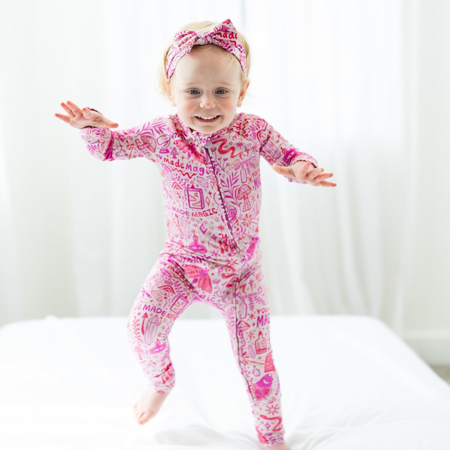 The Second-Skin Convertible Romper | Mystic Mama (Pink)