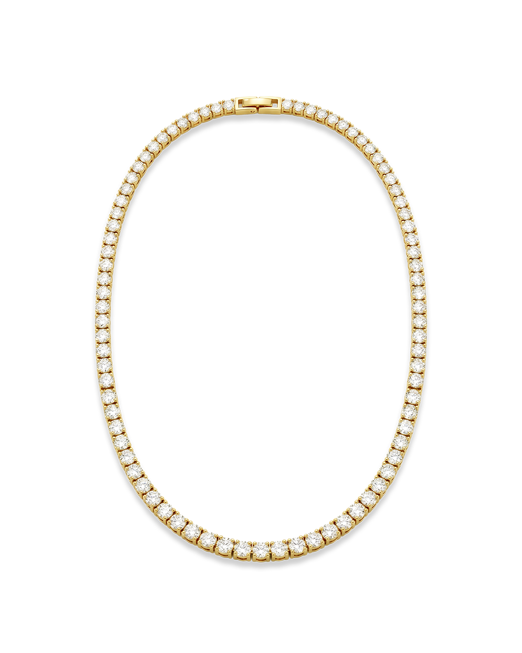 Cecil CZ Tennis Necklace