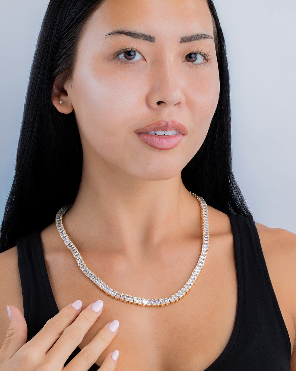 Marisol CZ Tennis Necklace