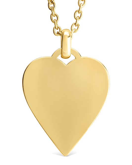 Rita Polished Heart Statement Necklace